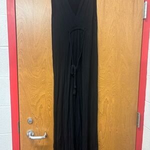 Elegant Black Maxi Dress